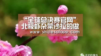“全球总决赛官网”北极虾杂菜沙拉的做法(图3) 全球总决赛官网